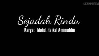 Download lagu Sajak Sejadah Rindu | Antologi Sejadah Rindu KOMSAS Tingkatan 5 #sejadahrindu #sajak #komsas mp3