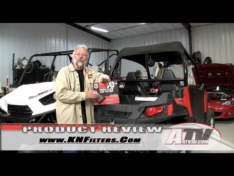 ATV Television - K&N Performance Air Filter on Polaris RZR 570