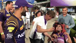 KKR vs RCB | Man of the Match Harshul with Shah Rukh Khan & Dinesh Karthik | Kolkata Knight Riders