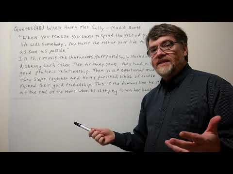 Tutor Nick P Quotes (48)  Movie Quote - When Harry Met Sally