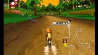 N64 DK's Jungle Parkway 2'10''149 RL☆Black - Mario Kart Wii World Champion