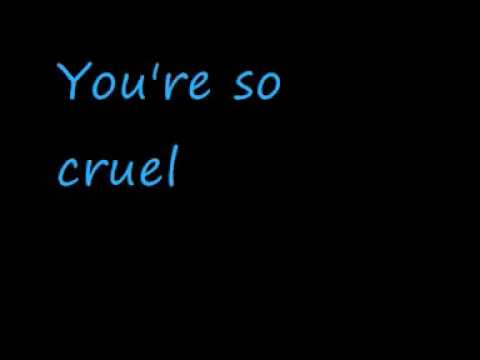 U2-So cruel (Lyrics)