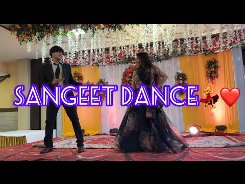 Our Sangeet Dance performance💃🤩| 