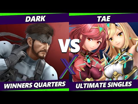 S@X 475 Winners Quarters - Dark (Snake) Vs. Tae (Pyra Mythra) Smash Ultimate - SSBU