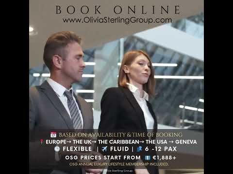 Enjoy OSG's Unmatched Freedom & Unforgettable Journeys With Private Charter Flights ✈️