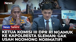 Habiburokhman Marah Besar ke Kapolresta Sleman Gegara Kasus Jambret di Jogja | iNews Terkini