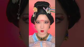 中国美人に化けるメイクして夫の帰りを待ってみたら…　　　　#shorts