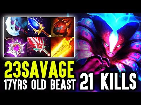23Savage 17yr Old Beast Of Fnatic - Age Is Just A Number 7.22h Dota 2