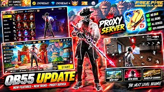 Download lagu HOW TO DOWNLOAD OB55 PROXY SERVER 🔥 | FREE FIRE & FREE FIRE MAX 😱 mp3