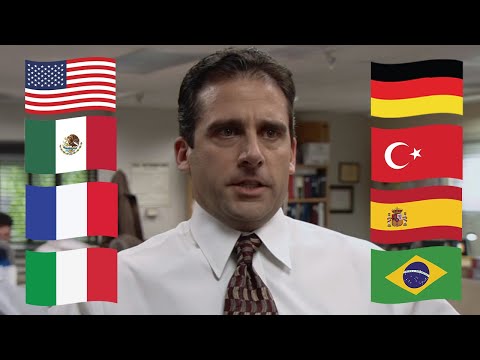 “MEEEEEH!” in different languages | The Office