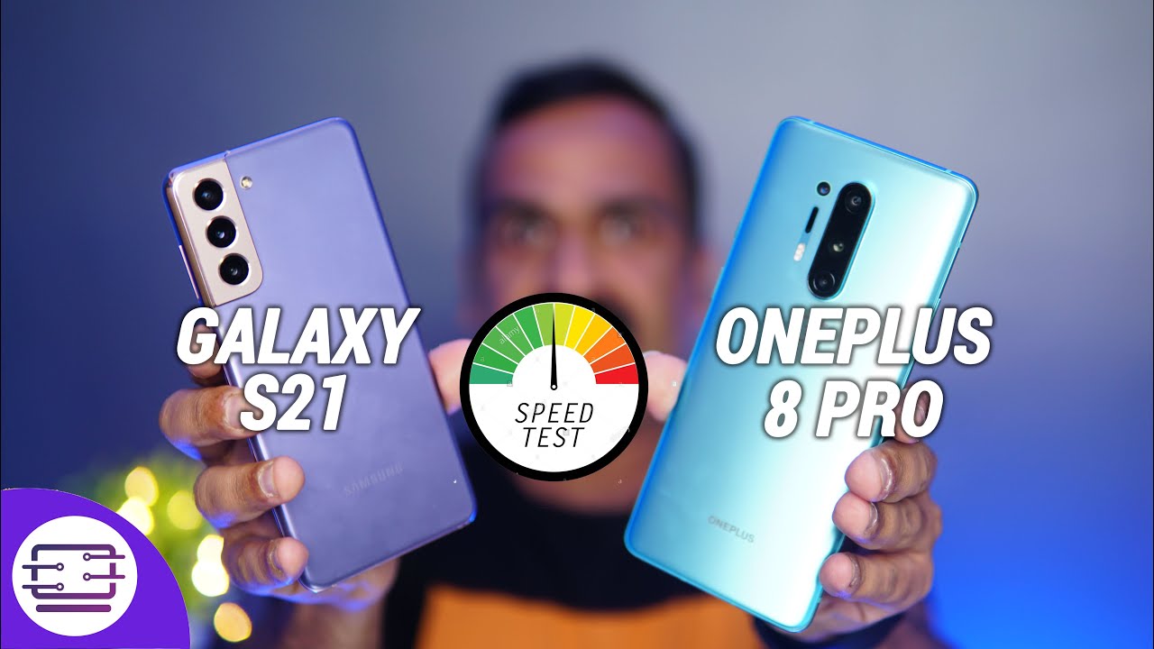 Samsung Galaxy S21 vs OnePlus 8 Pro Speedtest Comparison