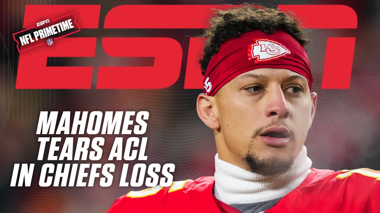 Chargers vs. Chiefs Reaction: Patrick Mahomes suffers torn ACL, KC out of playoffs | NFL PrimeTime