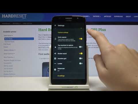 How to Activate Camera Grid Lines in Motorola Moto G5S Plus – Add Helper Lines
