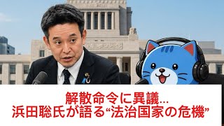【死活問題】解散命令に異議…浜田聡氏が語る“法治国家の危機”