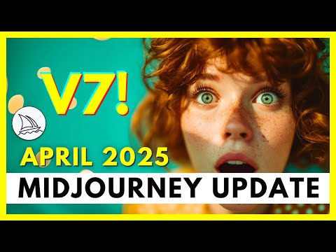 Midjourney Update April 2025: V7 RELEASED! Draft Mode, Editor Overhaul & New Parameter!