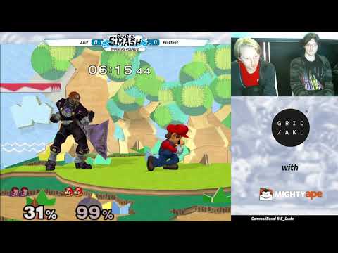 SeaSideSmash #5: Aluf (Mario) vs Flatfeet (Ganondorf) - Melee Singles: Winners Quarter Final