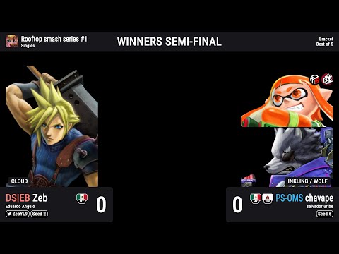 Rooftop Smash Series #1 - DS|EB | Zeb Vs. OMS-PS|Chavape - Winners Semis