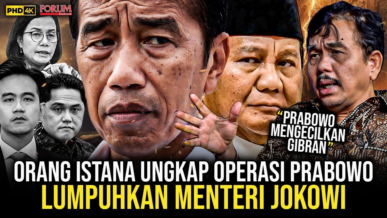 SYAHGANDA NAINGGOLAN BONGKAR CARA PRABOWO SINGKIRKAN MENTERI JOKOWI