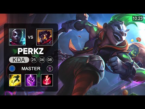 Perkz Ekko vs Viktor Mid - EUW Master Patch 10.23