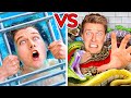 Extreme Would You Rather In Real Life!! Facing World's 100 *Most Dangerous* Challenges in 24 Hours