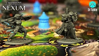 CHAMPIONS OF NEXUM - Moba board game  trailer [ 4K ]