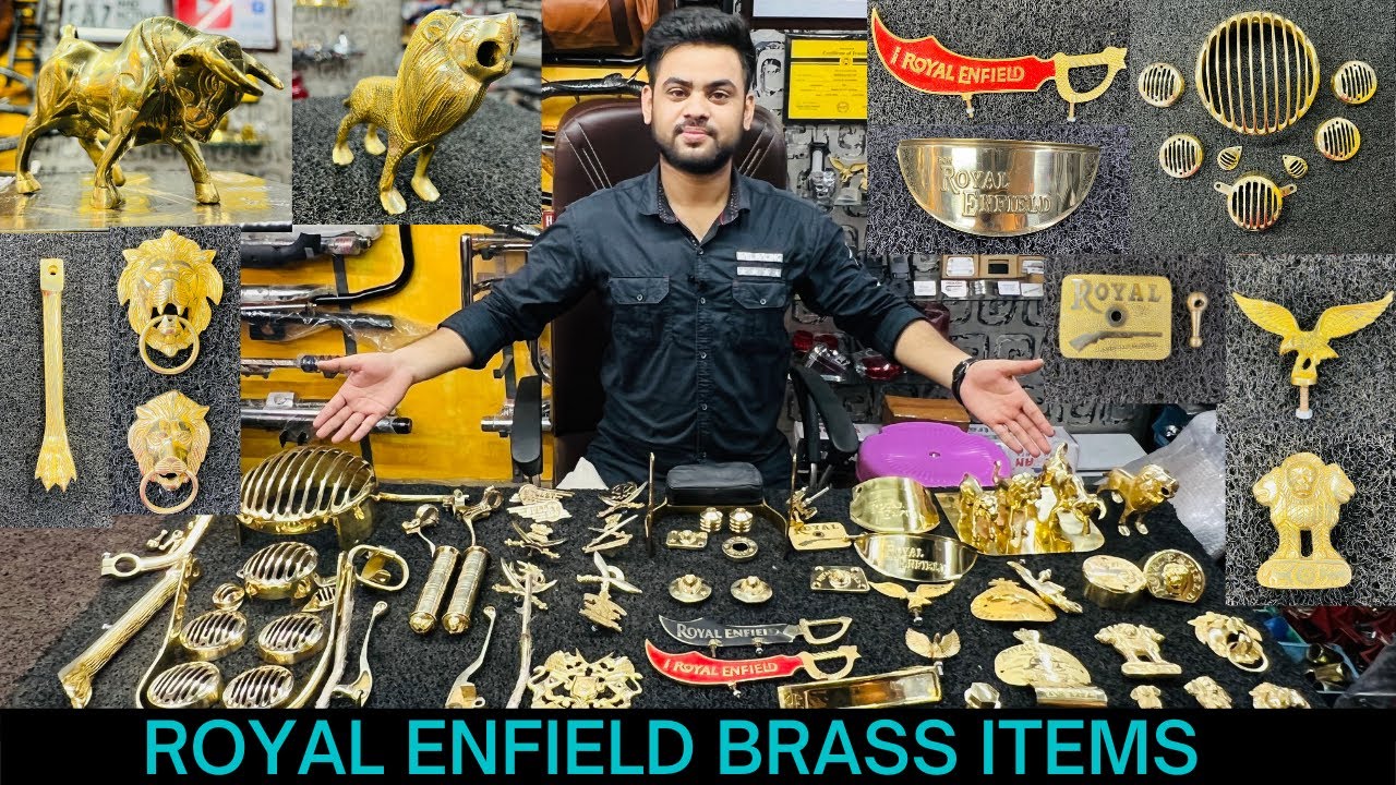 Royal Enfield Brass Items | All Range of Brass Accessories |