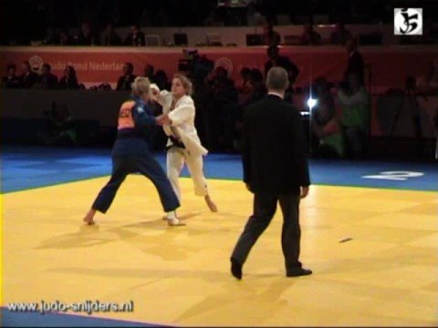 Judo Rotterdam 2008 Wichers (NED) - Baeyens (BEL) [-57kg]