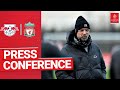 Jürgen Klopp's Champions League press conference | RB Leipzig