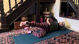 Slow Morning Pilates in Pyjamas | Daily Movement at Home As Self Care #selfcare