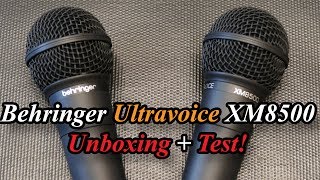 Video thumbnail for Behringer Ultravoice XM8500 Unboxing + Test! by DickerYoshi