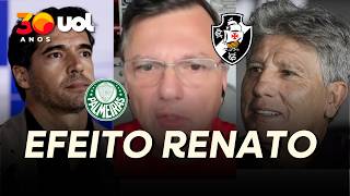 MAURO CEZAR: FREGUÊS? VASCO COSTUROU A DEFESA DO PALMEIRAS, DE FUTEBOL POBRE COM TANTO INVESTIMENTO