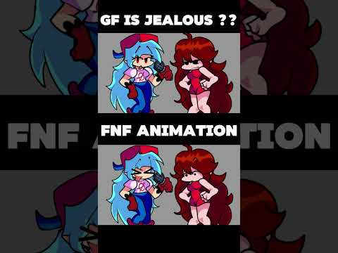 GF Is Jealous ?? || FNF Genderswap BF Vs GF || #shorts #short