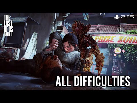The Last of Us 2 "Arcade" All Difficulties (Very Light - Grounded) PS5 Gameplay