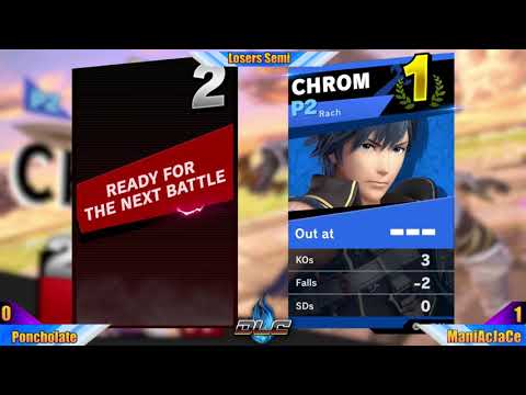 Ultimate SmashaPalooza: It Returns! - Losers Semis - MaNiAcJaCe (Chrom) vs Poncholate (Richter)