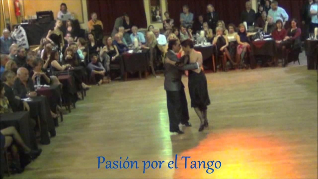 AURORA LUBIZ y JONATHAN SPITEL Bailando el Tango MI DOLOR en YIRA YIRA MILONGA