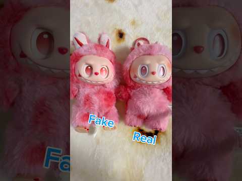 LET SEE HOW DIFFERENT REAL and FAKE #labubu V3 BIG INTO ENERGY