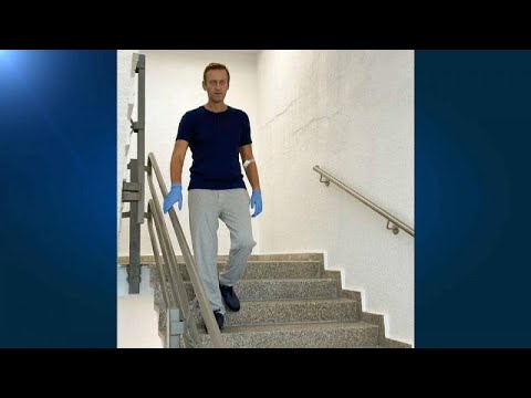 Treppenübung - neues Bild von Alexej Nawalny