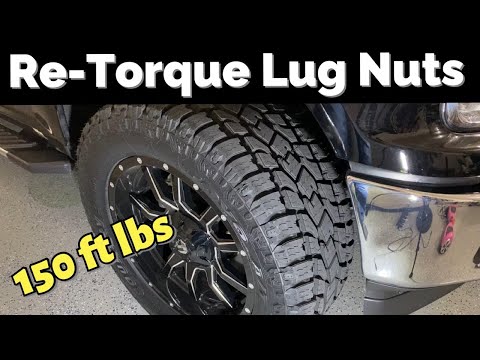 Tighten lug nuts on your new wheels or they could fall off!!