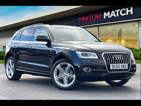 Used 2016 Audi Q5 2.0 TDI S line Plus S Tronic quattro at Chester | Motor Match cars for sale