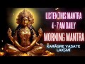 POWERFUL LAKSHMI MANTRA | Karagre Vasate Lakshmi | Prayer For Early Morning | Morning Mantra