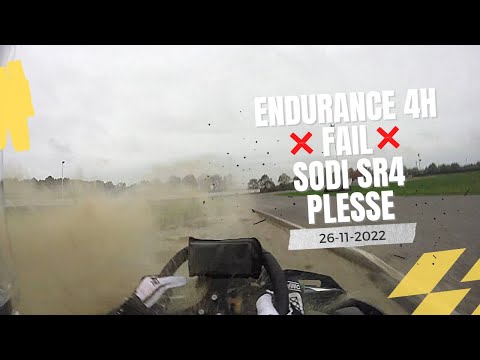 Endurance 4H - Solokart - 26/11/2022 : sortie de piste