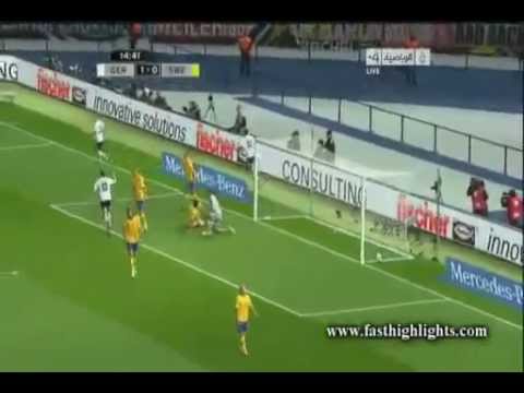 Germany 4 vs. 4 Sweden - WM Quali 2014 - All Goals and Highlights - 16.10.2012