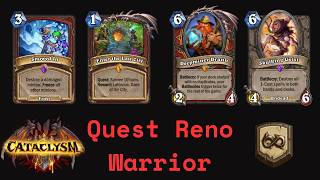 Reno Quest Warrior, Fun And Interesting Deck! (Hearthstone Wild)
