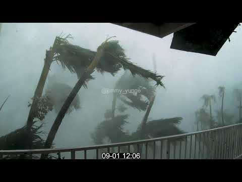 Hurricane Dorian (2019): Category 5 footage (185mph/295kmh+), Marsh Harbour, Abaco, Bahamas