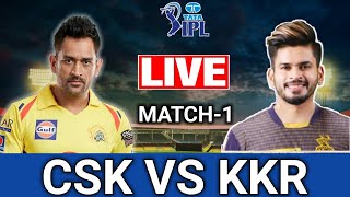 LIVE - IPL 2022 Live Score, KKR vs CSK Live Cricket match highlights today