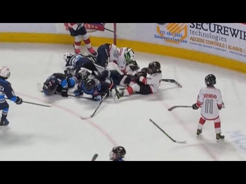 Was This Brawl At A Pee-Wee Hockey Game Staged?