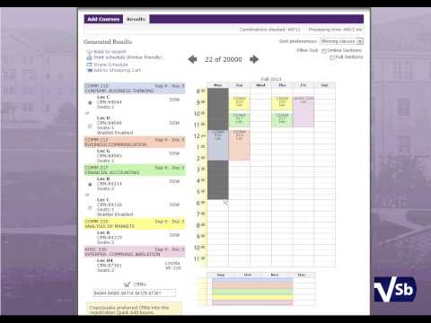Visual Schedule Builder Vsb 3 Minute Demo