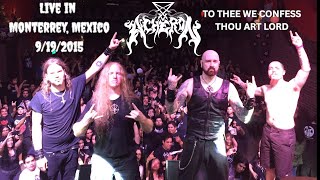 ACHERON &quot;To Thee We Confess/Thou Art Lord&quot; live in Mexico 2015