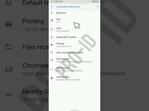 Enable/ Disable NFC in Android