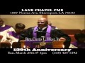 Lane Chapel 139th Anniversary TV Commercial By ELAW